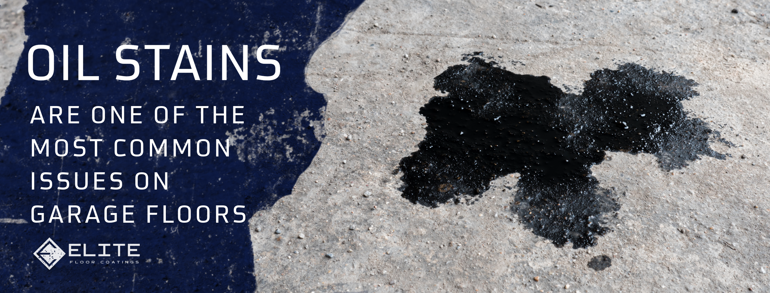 oil stains are common issue in garages