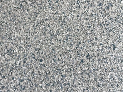The paint chip flakes for paint chip epoxy floors, in the color scheme of Tidal Wave.